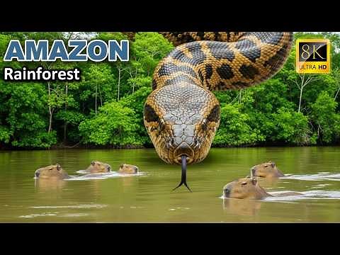 Amazon Jungle Survival — Brutal Nature Moments You Can’t Unsee (4K)