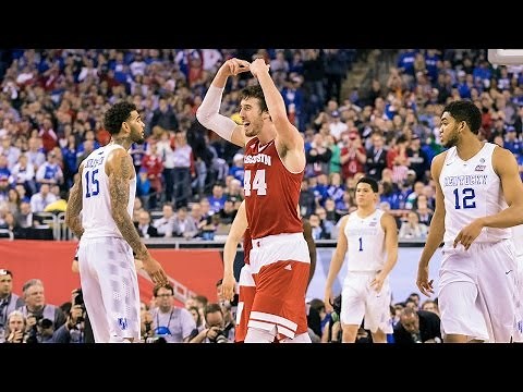 Wisconsin vs Kentucky Final Four Highlights