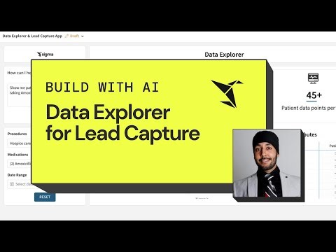 Build a Data Explorer for Lead Capture with AI in Sigma
