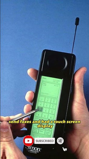 Did You Know That The First Smartphone, The IBM Simon, Was Introduced In 1993?