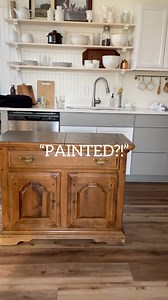 740K views · 5.8K reactions | USING FURNITURE TO CREATE AN ISLAND IN MY KITCHEN! #diy #kitchendecor #kitchendesign #kitchenisland #kitcheninspo | Heart + Home Crew | Facebook