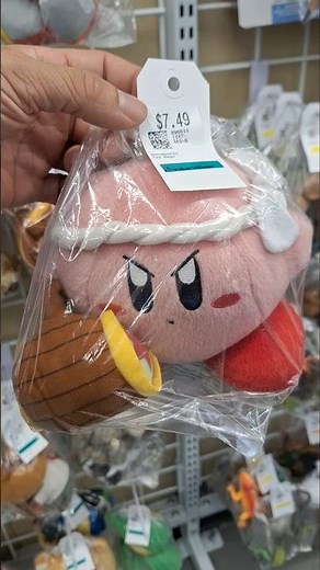 Kirby Adventures "Hammer Kirby" Plush plushy collectible toy item #goldhunter137