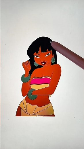 Chel del dorado transformation✨ #roadtoeldorado #CHEL #disney #cheleldorado