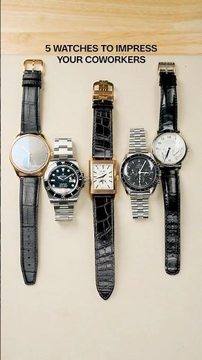 Five Watches to Impress Your Coworkers: Rolex, Omega and more l SwissWatchExpo