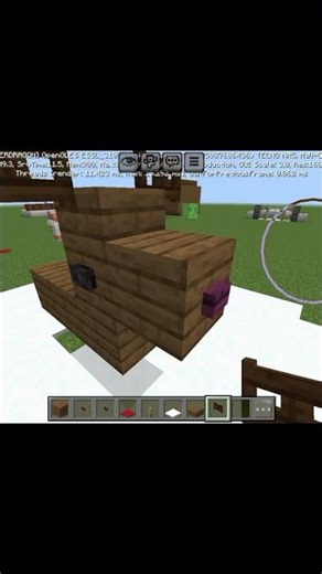 Christmas build hack in minecraft #minecraft #viral video #shortfeed