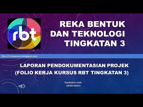 LAPORAN PENDOKUMENTASIAN PROJEK FOLIO RBT TINGKATAN 3 pptx