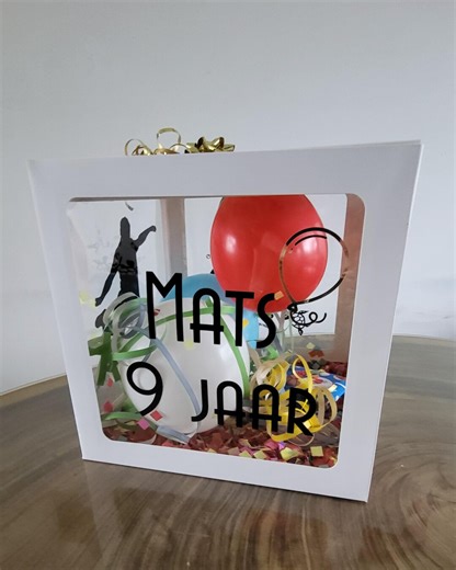Personalized Gift Box With Name & Age – Party Box – Birthday Gift – Balloon Box – Unique Gift - Etsy