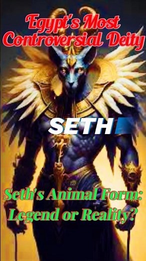 The Most Terrifying God in Egyptian Mythology - SETH #history #egypt #godstories