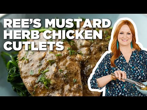 Ree Drummond's Mustard Herb Chicken Cutlets | The Pioneer Woman | Food Network