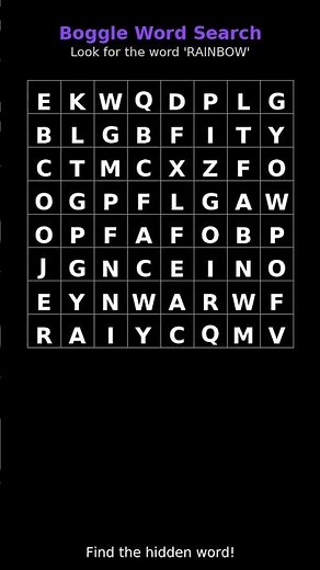 Can You Find The Hidden Word Fast?