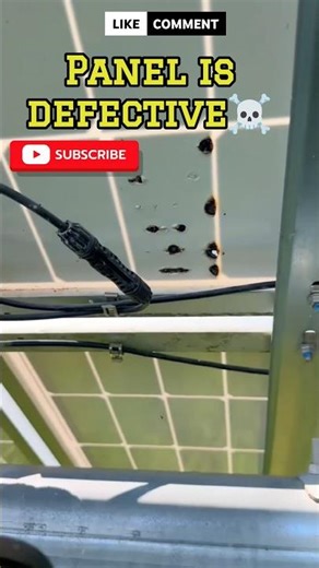 🫥Invisible Killer of Solar Panels 📉Microcracks 🔥 Panel Destroyed 💰Service Loss #shorts #engineering