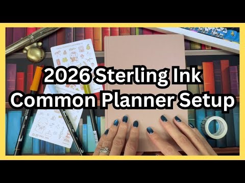 2026 Sterling Ink COMPLETE Common Planner Setup