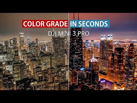 DJI Mini 3 & 4 LUTS Color Grading Like A Pro