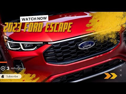 NEW 2023 FORD ESCAPE REVIEW || Escape ST Line, Plug-in hybrid & Platinum || Bold and New Tech design