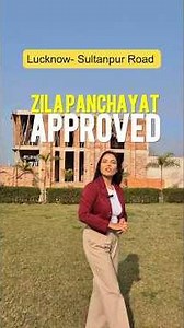 Zila Panchayat Approved Plot in Lucknow- Sultanpur Road Call- 95655 53556