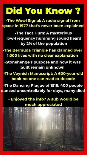 Unsolved Mysteries That Still Baffle Scientists 👽🔍