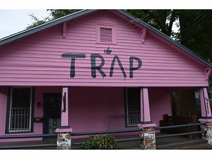Midtown Atlanta's 'Trap' House Painted Pink Again