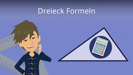 Dreieck Formeln • einfach erklärt
