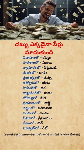 Money Has Many Names | Truth You Must Know #shorts#youtubeshorts