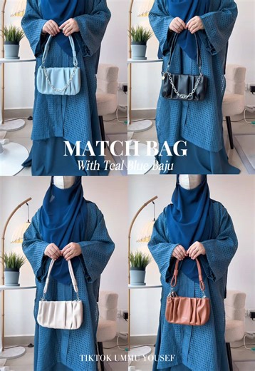 Replying to @paracetamol 💊 Raya ni ramai pakai teal blue kan, jadi kita cuba match. U guys rasa mana paling sesuai 😙 @Dr. Cardin #DrCardinRaya2026 #DrCardinRaya #drcardin #TikTokShopGetRayaReadyWithMe #DCaffiliate