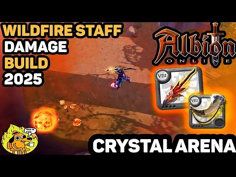 Wildfire Fire Staff Damage Build 2025 - Crystal Arena (Gold 1/Season 28) - Albion Online