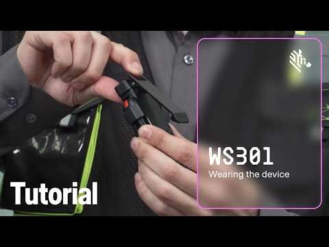 WS301 Wearing the Device | Zebra