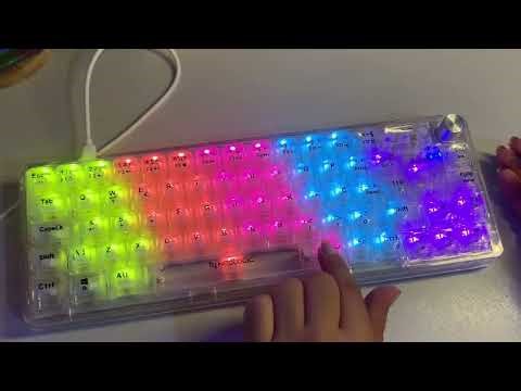 Review completo: Teclado Gamer Neologic Crystal Edge 65% Transparente RGB - Shopinfo