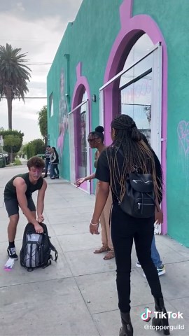 Breaking people’s phones, then giving them a brand new iPhone 11 Pro 😂 #prank