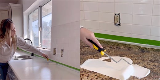 People Are "Horrified" by One Woman's DIY Kitchen Renovation
