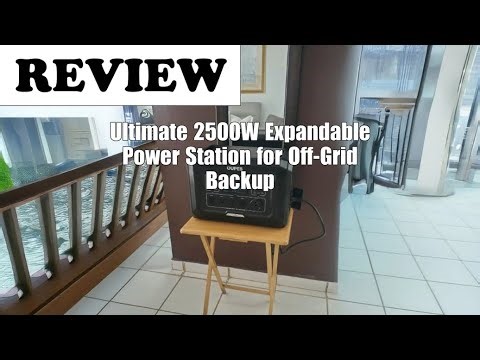 OUPES Mega 2 2500W Portable Power Station Review 2025