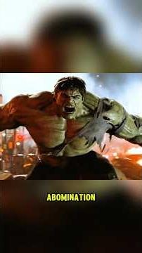 Hulk vs Abomination #marvel #hulk #avengers #abomination #marvelcinematicuniverse #marvelstudios
