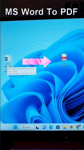 MS Word To PDF | Convert Microsoft Office Word to PDF |