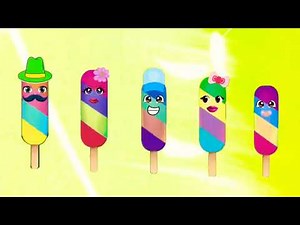 Rainbow Popsicles💚Finger Family💚Nursey Rhyme💚For Kids💚