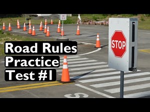 Road Rules Practice Test #1 - ICBC Knowledge Test 2022
