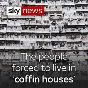 Many of the poorest people in Hong Kong are forced to pay thousands of pounds a month to live in tiny 'coffin houses' little bigger than a mattress. They say they feel hopeless and forgotten by the city's protesters. Read more about this stoy here: http://po.st/YX1Wd6 | Sky News