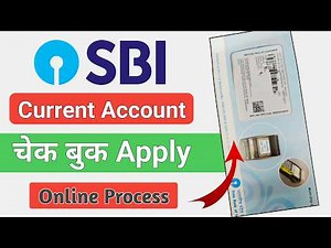 SBI Current Account Cheque Book Online Apply | SBI Cheque Book Online Issue 2024