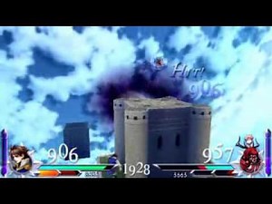Dissidia 012: Duodecim Final Fantasy - Bartz VS Gilgamesh Gameplay