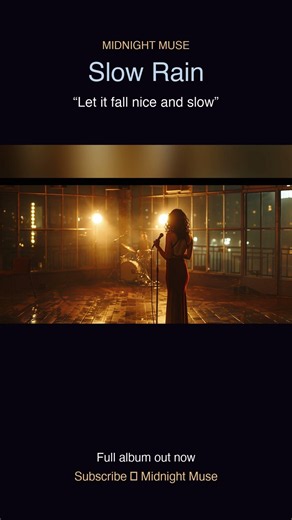 Slow Rain — Midnight Muse 🌙 Slow Jam R&B / Quiet Storm #Shorts