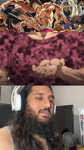 1.4M views · 57K reactions | baki knocks out yujiro! #baki #bakihanma #yujiro #yujirohanma #anime #reactionvideo | Ogbrownnerd | Facebook