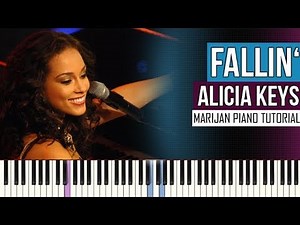 How To Play: Alicia Keys - Fallin' | Piano Tutorial