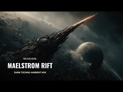 MISSION: MAELSTROM RIFT — 1 Hour Dark Techno Sci-Fi Ambient | Futuristic Spaceships & Space