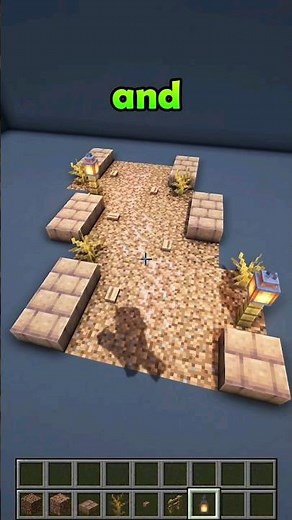 Minecraft Dusty Path 🛤 [Design Tutorial] #minecraft