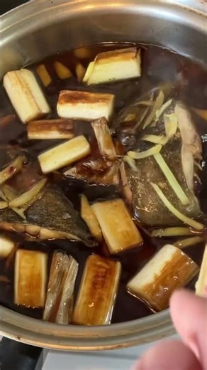 カレイの煮付け作るよ