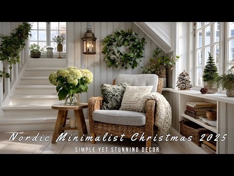 Nordic Minimalist Christmas 2025 | Simple Yet Stunning Decor