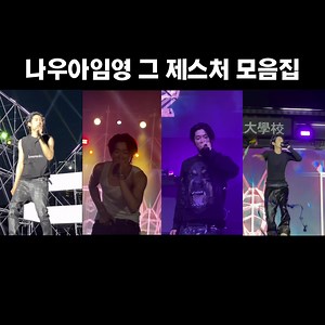 전부 망쳤어 - 나우아임영 제스처 모음과 팬 검색 가이드