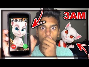 DO NOT CALL TALKING ANGELA AT 3AM!! *THIS IS WHY* OMG TALKING ANGELA CAME TO MY HOUSE AT 3AM!!