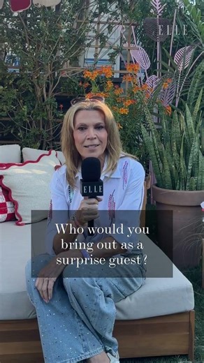 #VannaWhite is at #Coachella, and she sat down with ELLE to plan a 'Prize Puzzle' music festival.