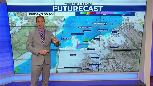 Snow tomorrow morning across Colorado