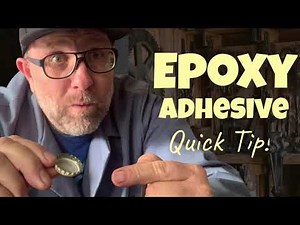 Quick Setting Epoxy Quick Tip! How to mix small amounts of two part epoxy adhesive.