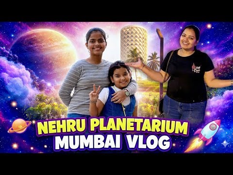 Nehru Planetarium Mumbai 2026! #vlog @SaanuAndShanufun